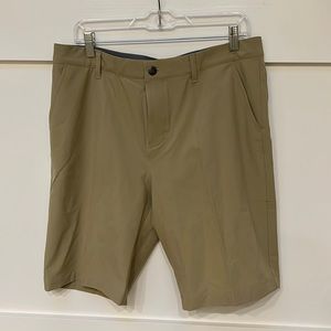 Mens tan Adidas shorts